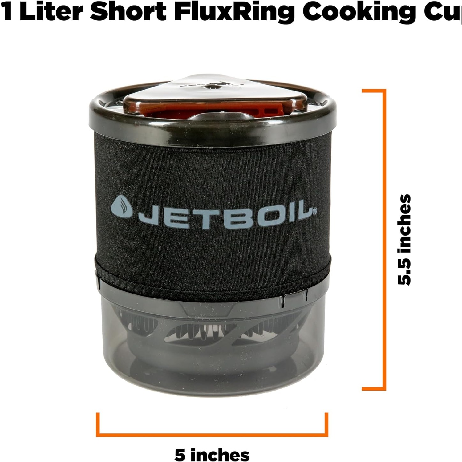 Jetboil MiniMo Personal Cooking System (Carbon), detail view