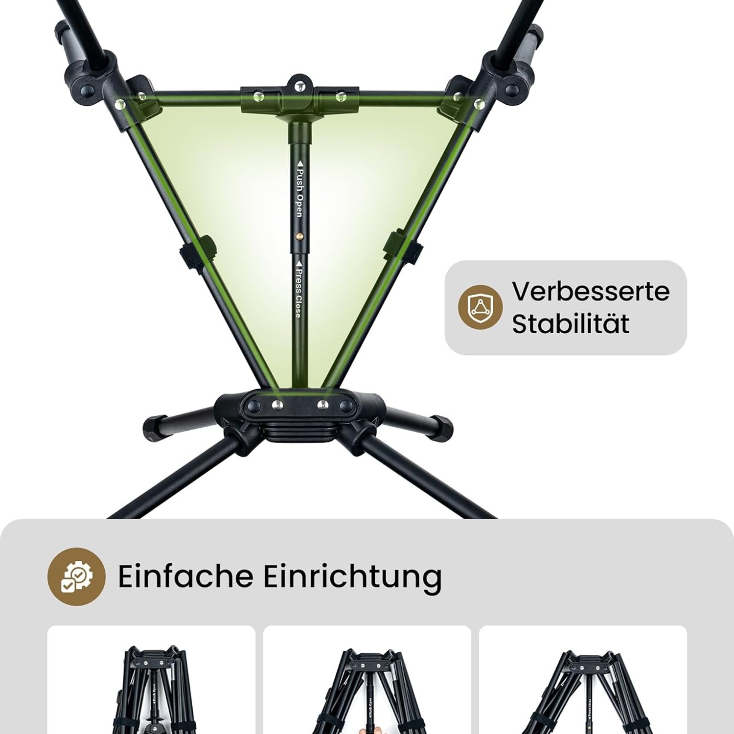 High Back Camping Chair with Removable Headrest