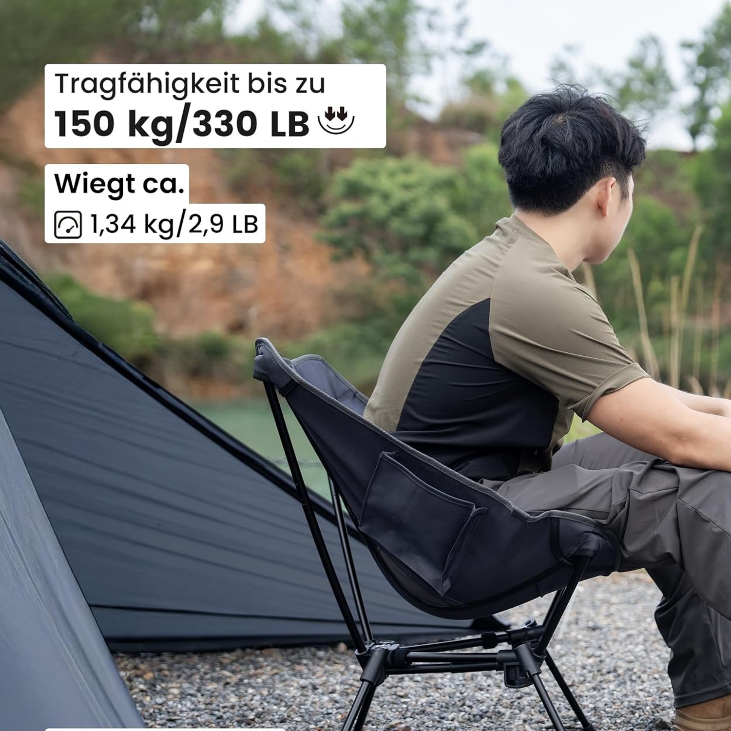 OneTigris Folding Camping Chair: image 4
