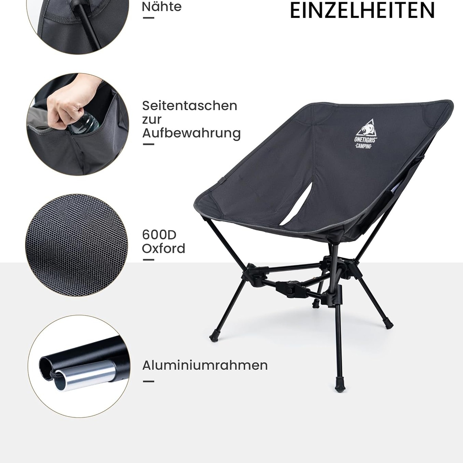OneTigris Folding Camping Chair: image 5