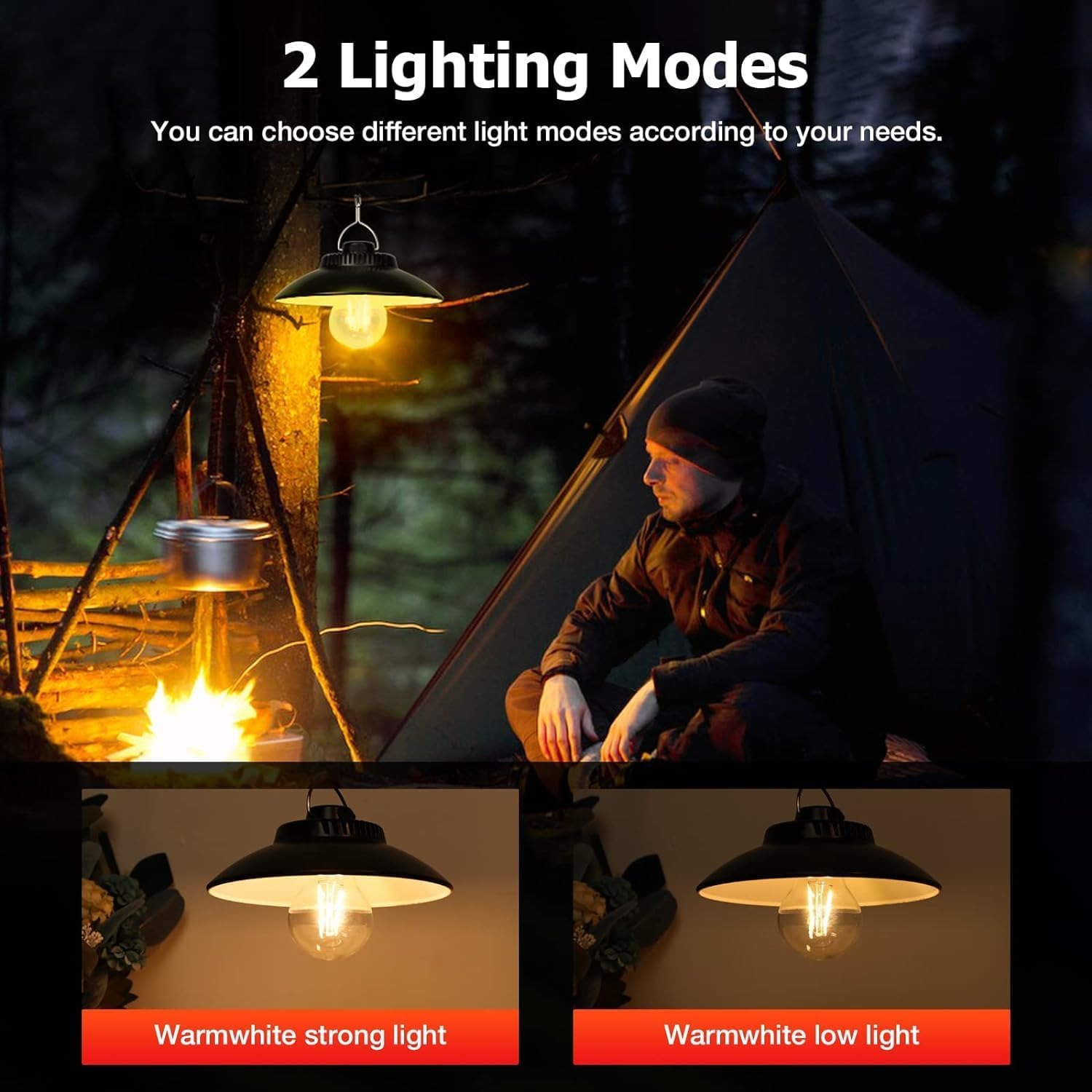 Retro Rechargeable Camping Lantern