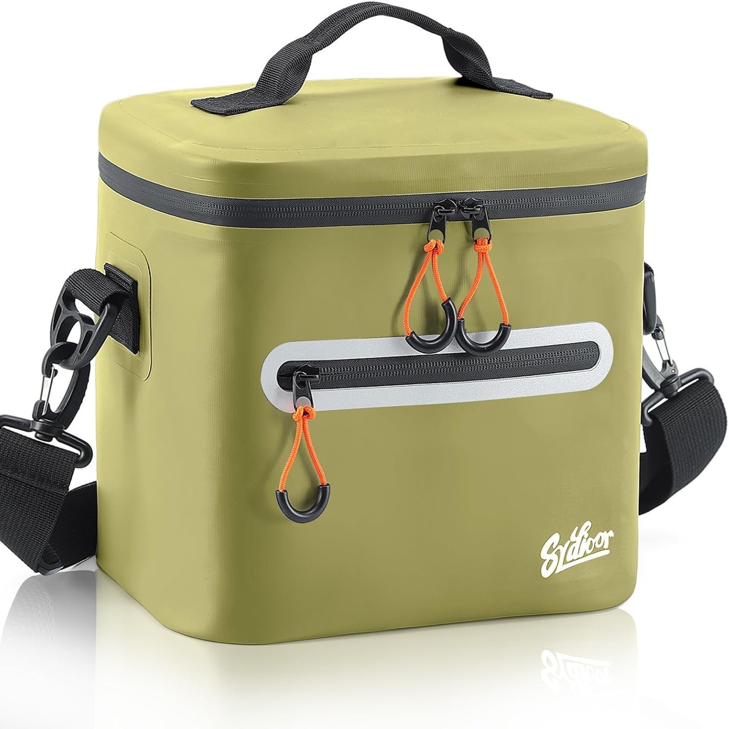Soft Sided Cooler Bag 14L Insulated Leak-Proof Camping Cooler