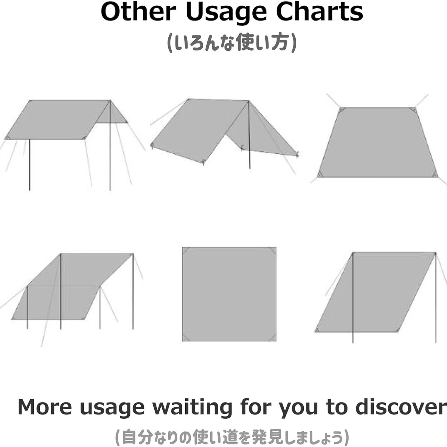 Waterproof Tent Footprint Ground Tarp: image 6