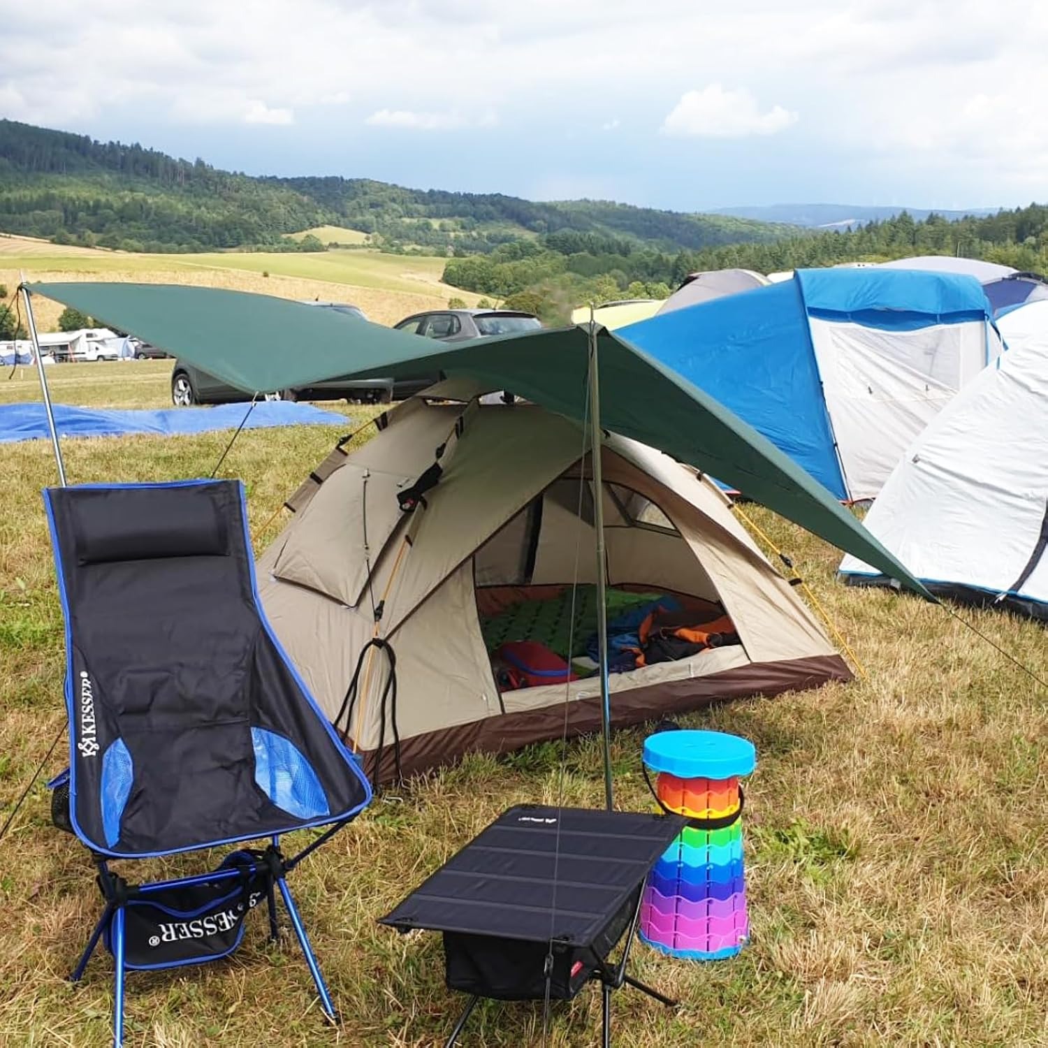 Waterproof Tent Footprint Ground Tarp: image 10